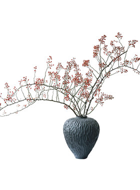 山归来红果干花花束侘寂风干树枝