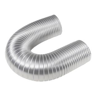 吸抽油烟管道纯铝波纹排气硬管防火铝箔伸缩排风软管烟道通风排烟