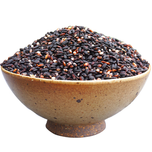 买三送一贵州黑糯米惠水特产粽子专用熬粥饭酿甜酒紫老品种血糯米