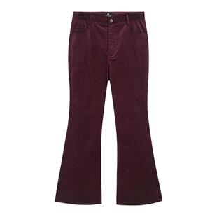 PUBLIC RADIO｜70年代美国老时尚复古灯芯绒喇叭裤中腰男女同款