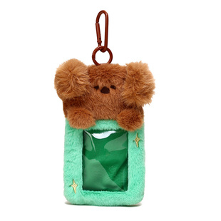 YUYI可爱考拉身份证卡包公交卡套零钱包耳机包挂件钥匙扣收纳痛包