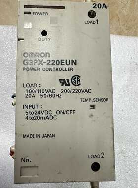 【询价】 G3PX-220EUN 固态调整器 20A 实图 功适用