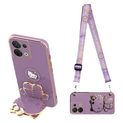 oppo带镜子支架一体式+斜挎背带