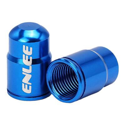 Enlee山地车法式气嘴帽公路自车美防尘轮胎门铝合金盖轮胎芯个性