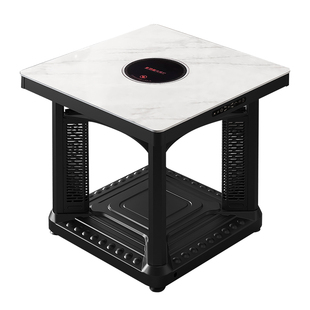 贵州取暖桌电暖桌正方形电烤桌家用多功能桌子电暖炉新款电烤火炉