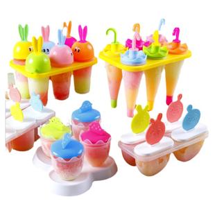 DIY自制卡通雪糕模具冰棍做冰棒的模具冰糕冰淇淋磨具家用无毒