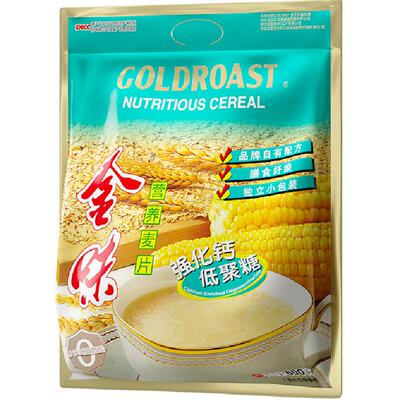 金味强化钙低聚糖麦片即冲即食