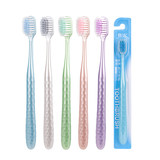 柔密软毛不伤齿!修洁成人牙刷组合10支券后9.9元包邮