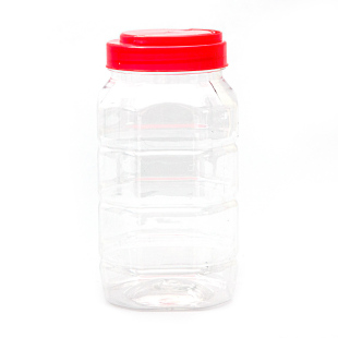 蜂蜜瓶塑料瓶子专用1斤2斤3斤一斤食品5斤加厚透明密封储物罐带盖