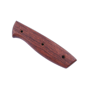 花梨木菜刀柄2片夹柄厨用菜刀切片刀替换固定木把手工刀柄配件73