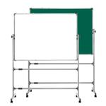 白板写字板支架式磁吸黑板家用儿童看画板单双面带轮墙贴小白班版教学培训机构办公立式移动磁性可擦写教室商