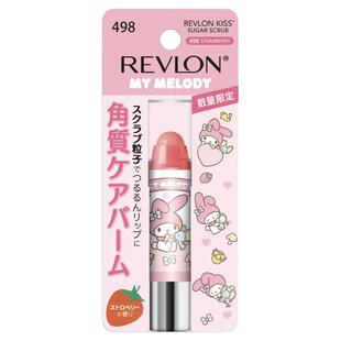 4.24发日本REVLON露华浓Kitty美乐蒂限定保湿去角质砂糖磨砂唇膏