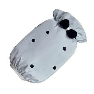 秋冬短款防水袖套女厨房专用防油护袖成人工作上班学生羽绒服套袖