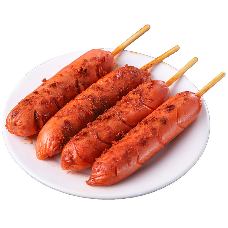 双汇火炫风刻花香肠燃爆脆骨肠即食火腿肠休闲小零食火旋风烤肠_虎窝淘