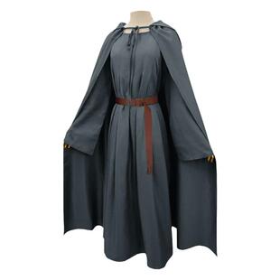 甘道夫Gandalf巫师 指环王霍比特人cosplay服装薄款棉麻斗篷披风