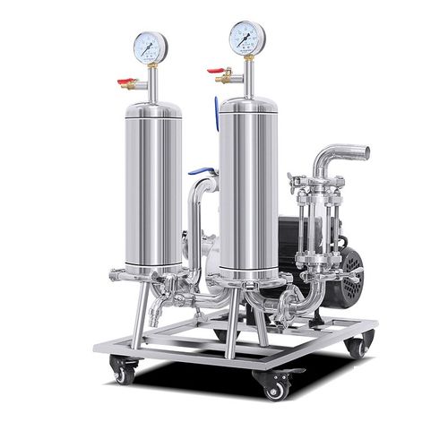 厂家直供微孔膜液体过滤器白酒过滤机提升口感过滤浑浊不锈钢滤清