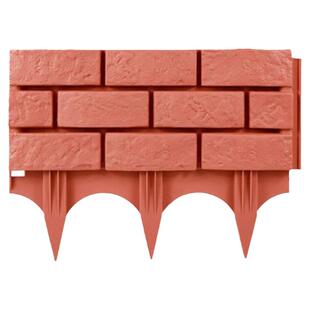 户外花园围栏栅栏庭院菜园围挡花池围边花坛挡土隔断仿砖石小篱笆