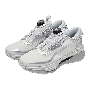 安德玛童鞋儿童春季新款科技跑鞋中性大童BOA旋钮男女童小白鞋