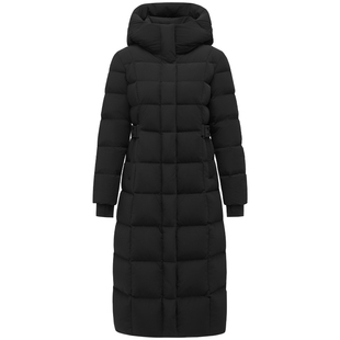 【高端鹅绒】坦博尔冬季款羽绒服女长款过膝蓄热内里加厚保暖外套