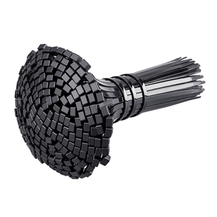 自锁式尼龙扎带8*400mm扎线带国标100条宽7.6mm塑料捆扎带线束带