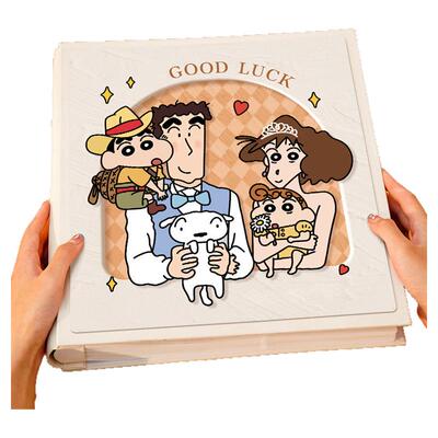 34五六七寸横竖混装过塑相片插页