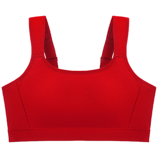 千奈美运动内衣女红色本命年本命年结婚礼盒装大胸显小文胸套装