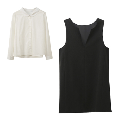 韩系显瘦百搭高级感通勤风套装