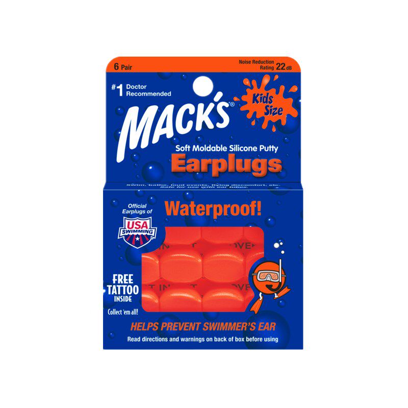 美国macks婴幼儿儿童隔音耳塞