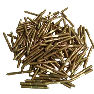 实木铁艺钢楼梯立柱扶手围护栏杆安装工具配件五金螺丝杆半月木盖