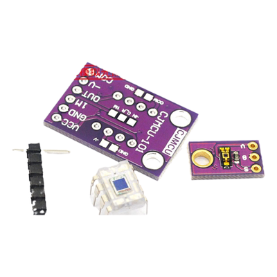 OPT101 模拟光照传感器模块 TEMT6000光强度模块 单片光电二极管