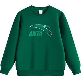 安踏儿童卫衣男童套头衫2026年春季新款女童春装大童运动衫上衣