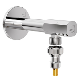 潜水艇全铜加长洗衣机水龙头家用四六分单冷入墙式拖把池专用龙头