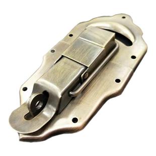 新品中式仿古家具纯铜搭扣樟木箱箱扣明清老式锁扣复古五金铜配件