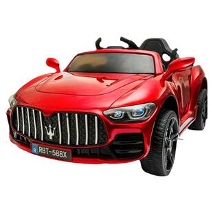 双座儿童电动车四轮汽车带遥控宝宝玩具车可坐人男女孩四驱动童车