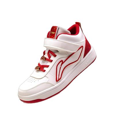 李宁男童女童中大童减震回弹板鞋