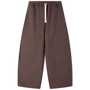 MUCMUKN【暖绒绒】复古加绒弯刀针织裤柔软休闲卫裤百搭女童冬新