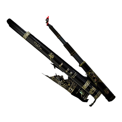 渔巅峰新款龙pro系列黑坑野钓暴力飞磕飞抄19调大物杆鲫鱼竿