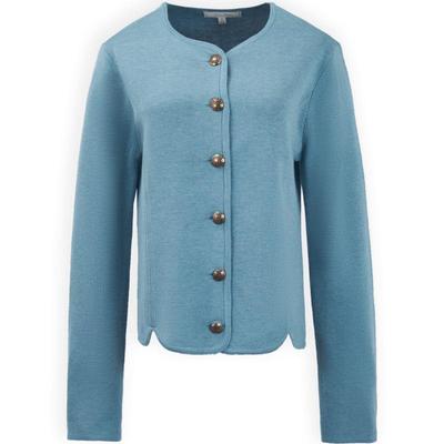 布克兄弟24女士无领针织开衫