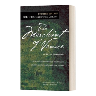 威尼斯商人 英文原版 The Merchant of Venice 福尔杰莎士比亚图书馆系列 Folger Library Shakespeare 英文版 进口英语原版书籍