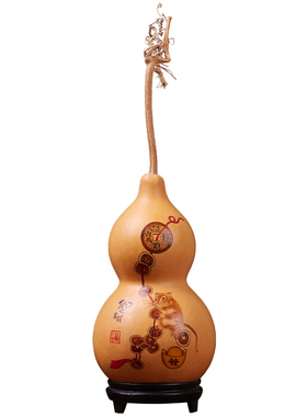 烙画十二生肖葫芦摆件