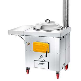 304不锈钢柴火灶烧木柴家用柴火炉农村大锅灶土灶加厚移动大锅台