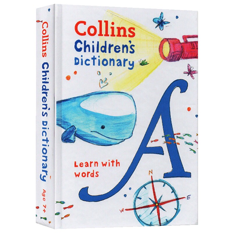 柯林斯儿童小学英语词典 英文原版英英字典Collins Children's Dictionary Learn with words 英文版书籍 进口原版学习工具书