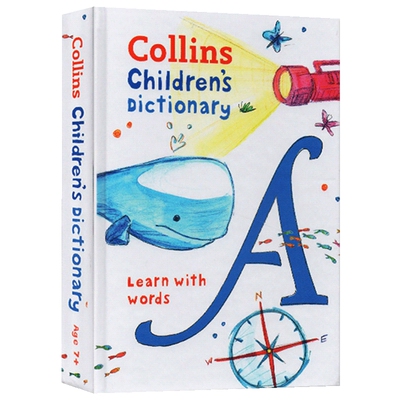 柯林斯儿童小学英语词典 英文原版英英字典Collins Children's Dictionary Learn with words 英文版书籍 进口原版学习工具书