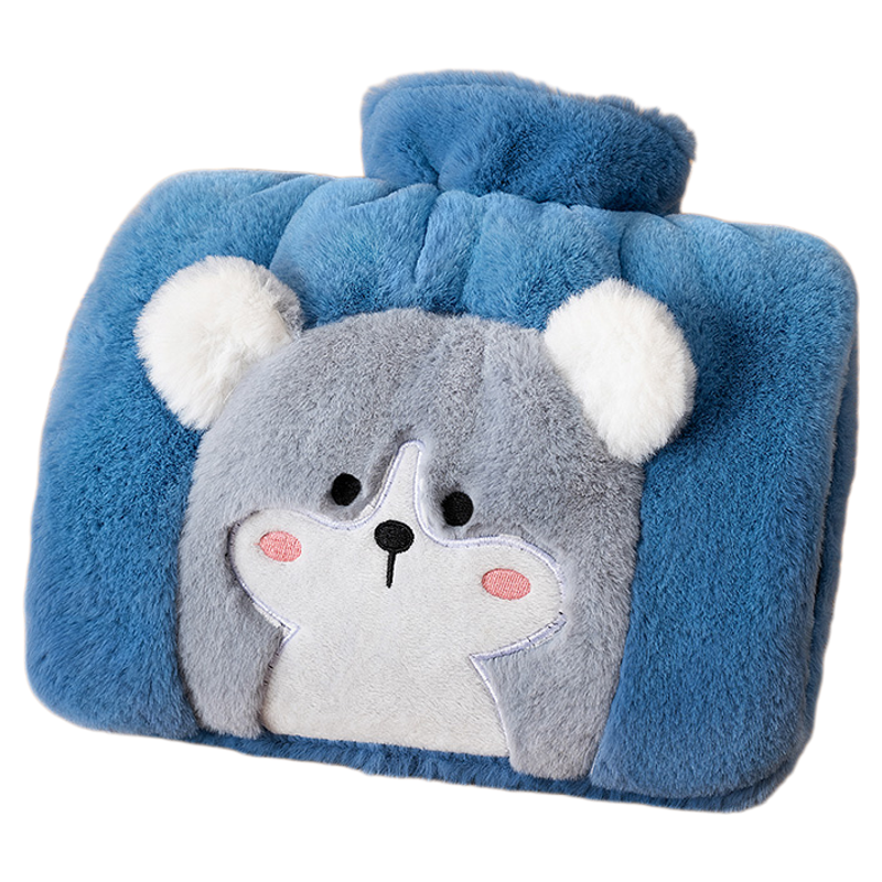 注水热水袋防爆暖腰热敷肚子宫腹灌水暖手袋暖手宝暖被窝专用毛绒