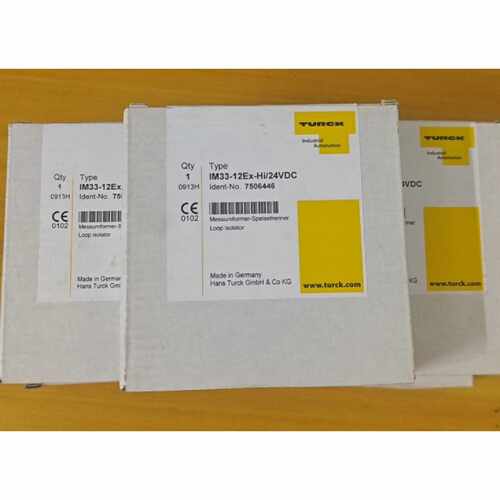询价未封图尔克隔离转换器 IM33-12Ex-Hi/24V