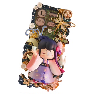 苍耳家Nanci诗词歌赋 举杯邀明月奶油胶手机壳折叠屏手机壳iPhone