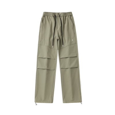 户外冲锋裤直筒休闲裤加绒裤子