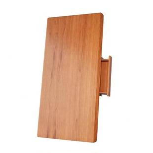 升降电脑桌原木桌板进口橡胶实木桌板书桌桌面斜边带抽屉板面60cm