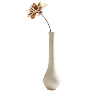 创意小花器现代个性手工陶瓷日式花插花瓶客厅家居装饰工艺品摆件