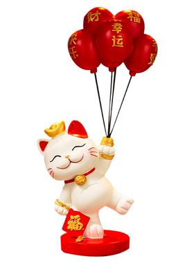 招财猫入户玄关摆件乔迁新居